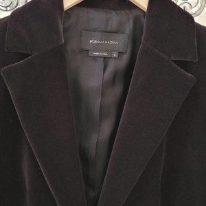 Women's Black Velvet Blazer Size Small